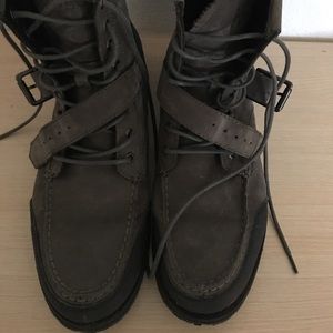 Polo by Ralph Lauren Boots sz 11D. Gray.